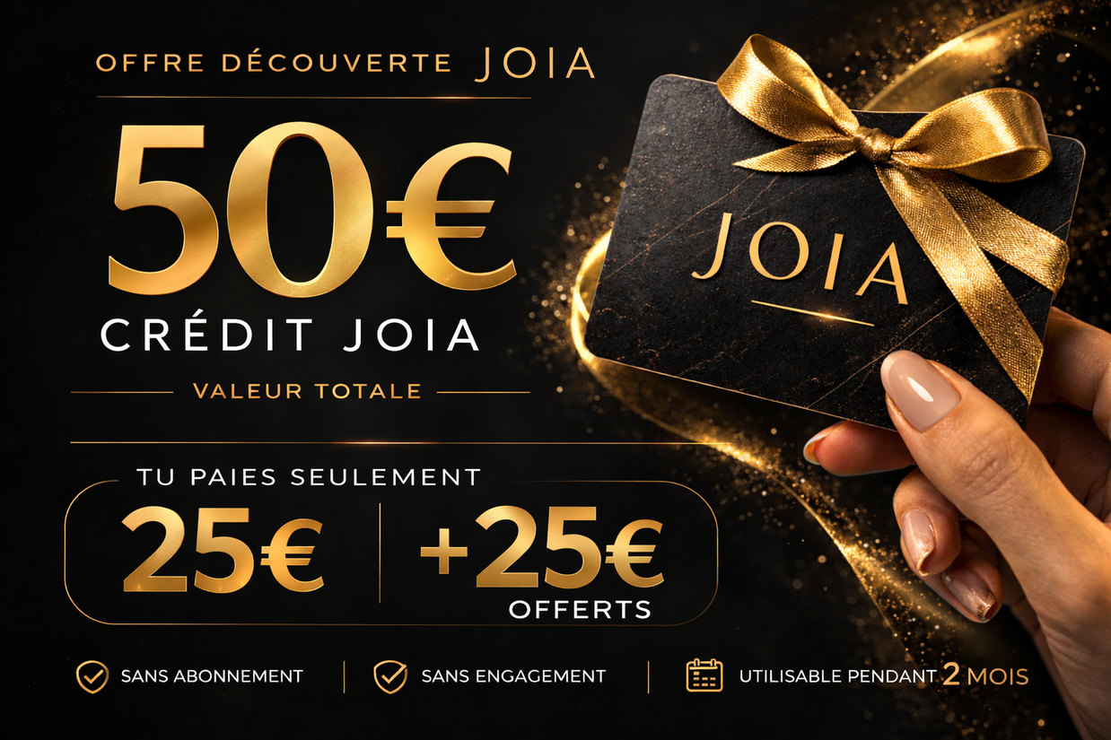 JÒIA 🎁 — 25€ offerts